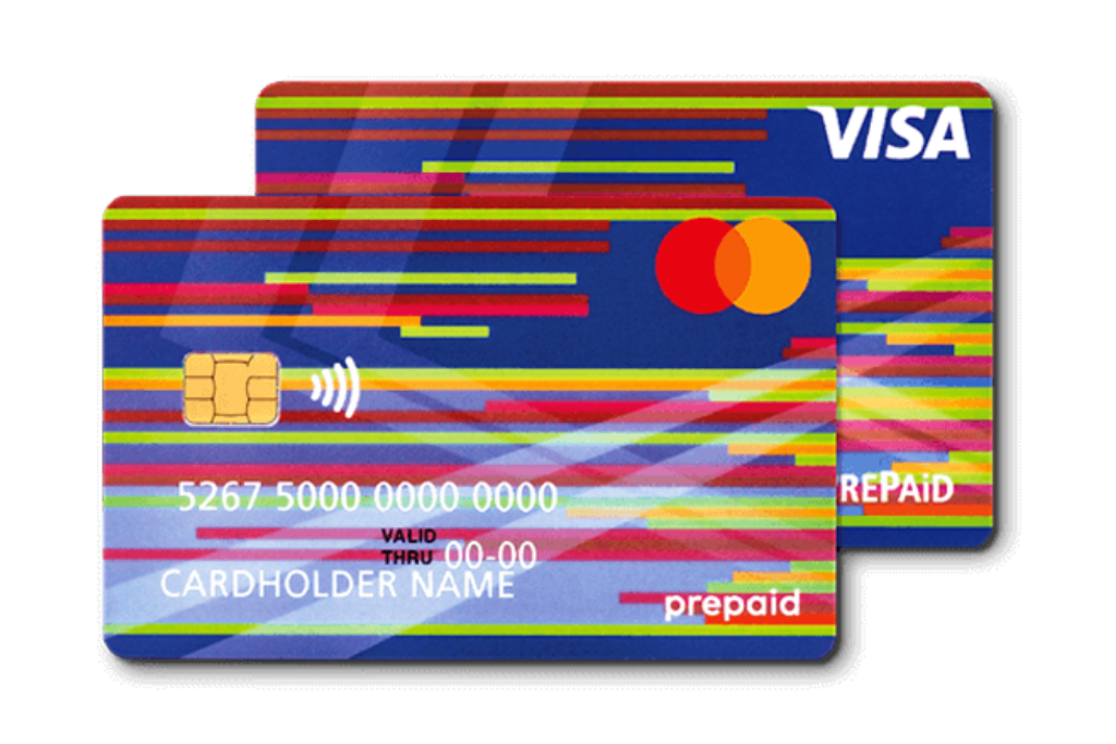 Mastercard Visa PrePaid